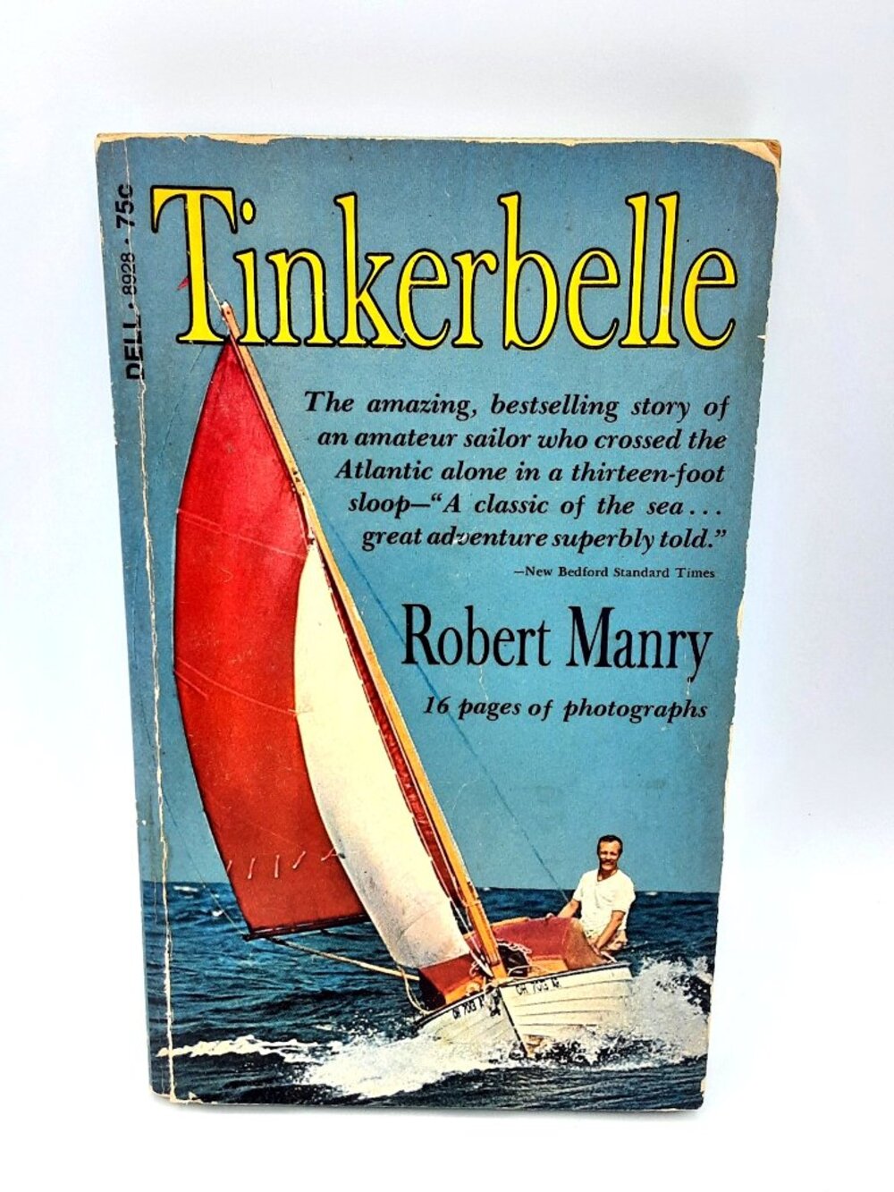 Tinkerbelle Atlantic Ocean Voyage ROBERT MANRY 1967 1st Dell Printing PB